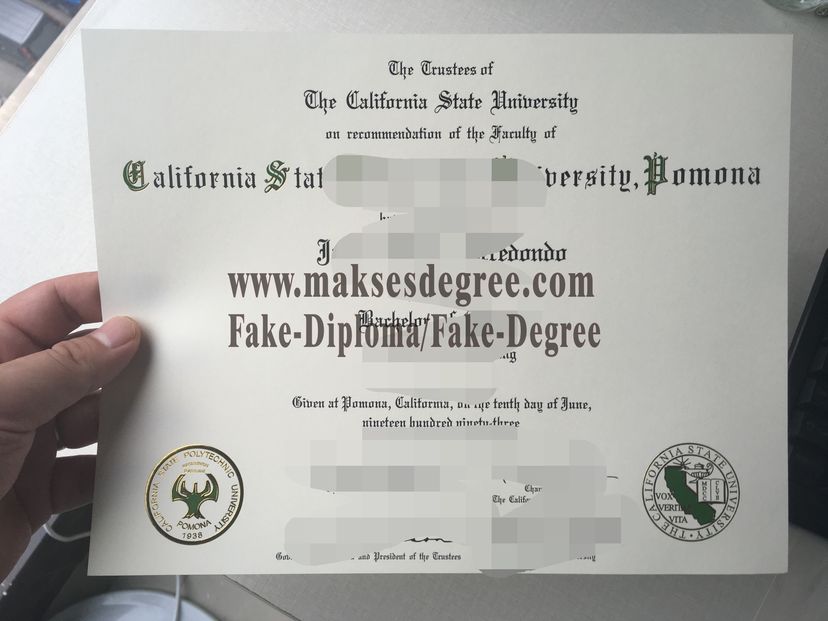 Best Fake California State Polytechnic University Degree