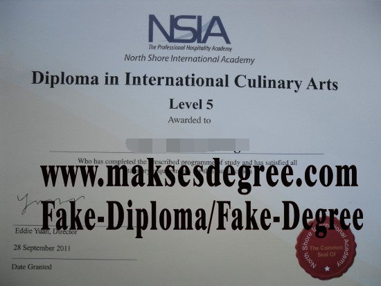 Best Fake North Shore International Academy Diploma