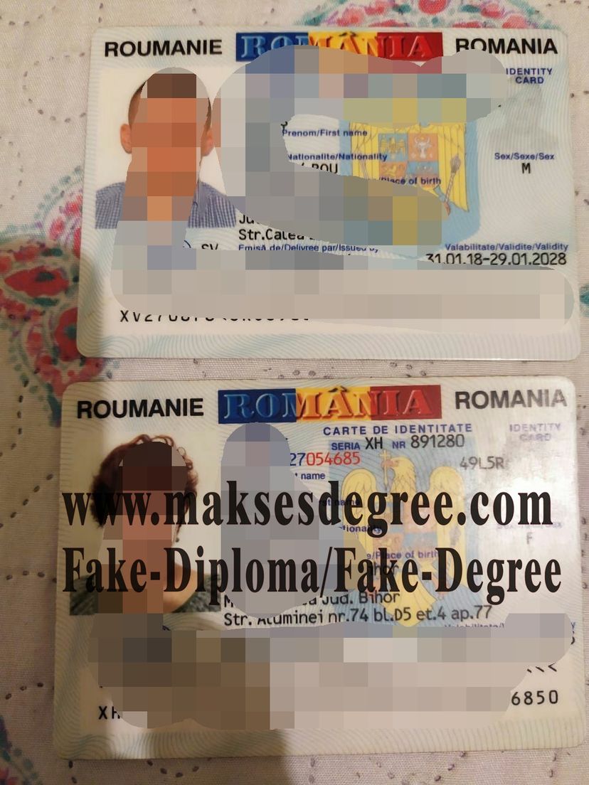 Best Fake Romanian ID card