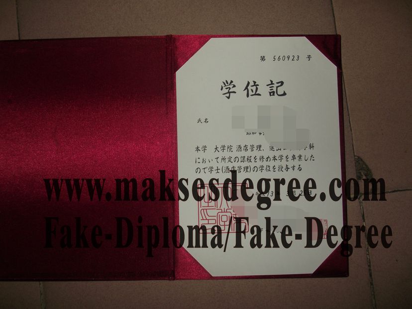 Buy fake Chiba University Certificate