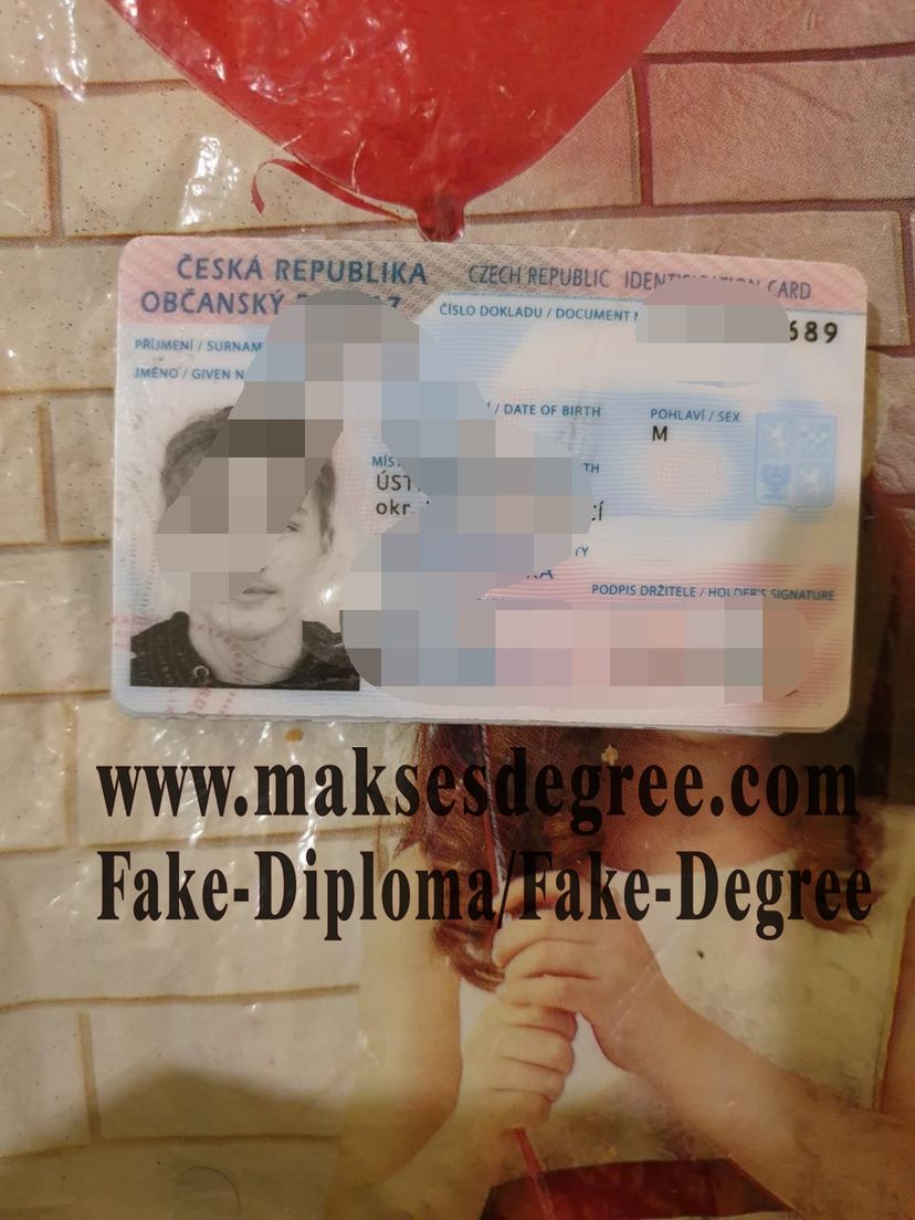 Buy fake Czech ID card