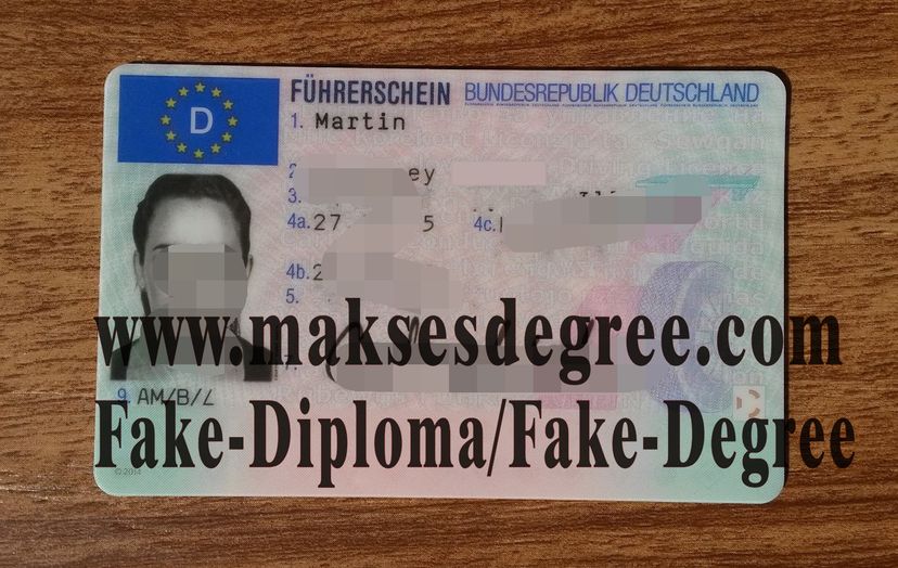 Buy fake German driving license