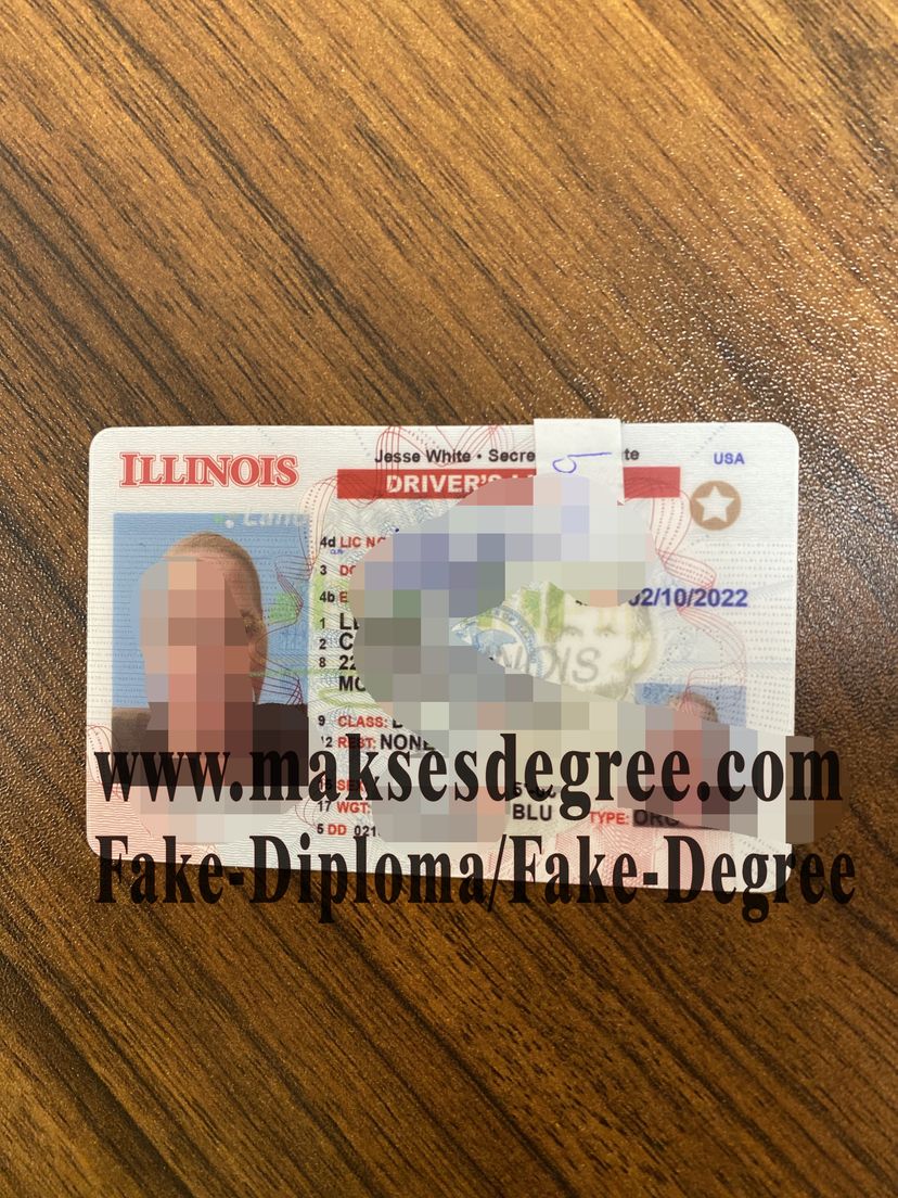 Buy fake Illinois drivers license