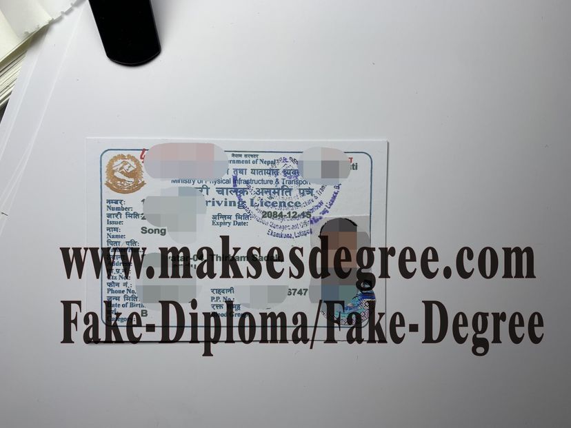 Buy fake Nepal driving license