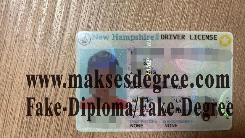 Buy fake New Hampshire Drivers License