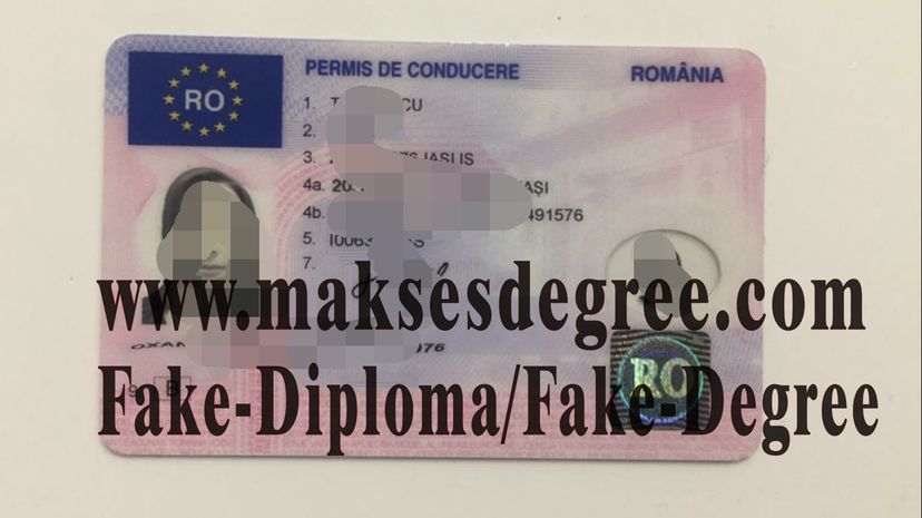 Buy fake Romanian driving license