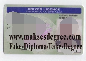 Buy fake Victoria Drivers License