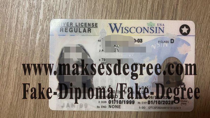 Buy fake Wisconsin drivers license