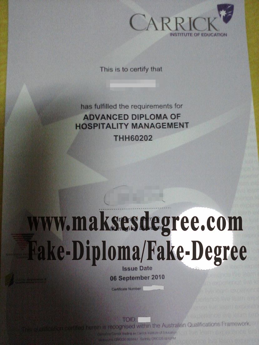 Copy Fake ACTH Management Diploma