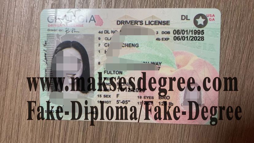 Fake Georgia Drivers License