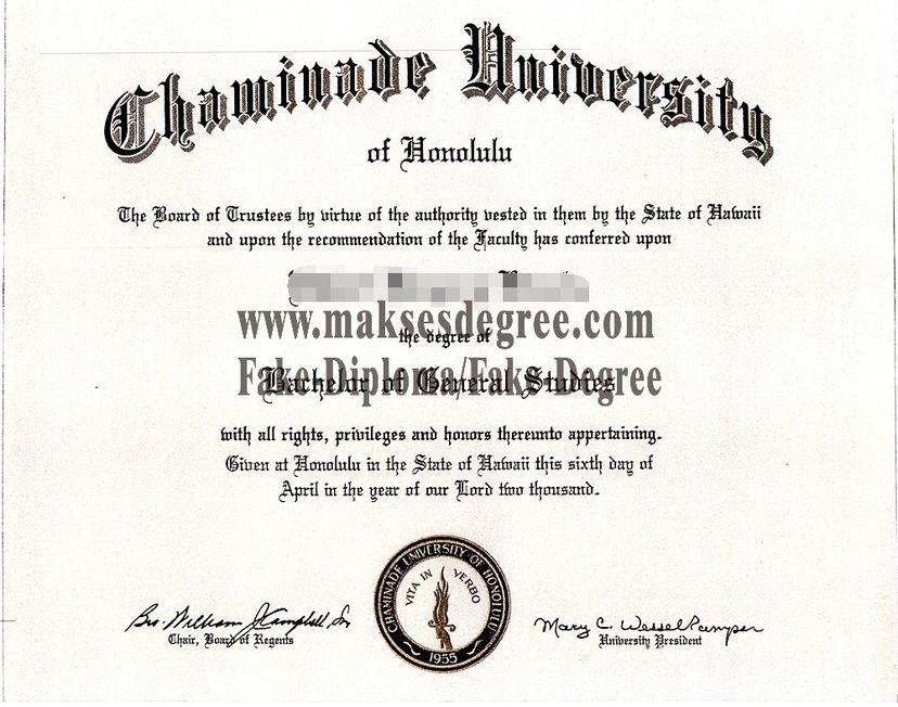 How Buy Chaminade University Degree