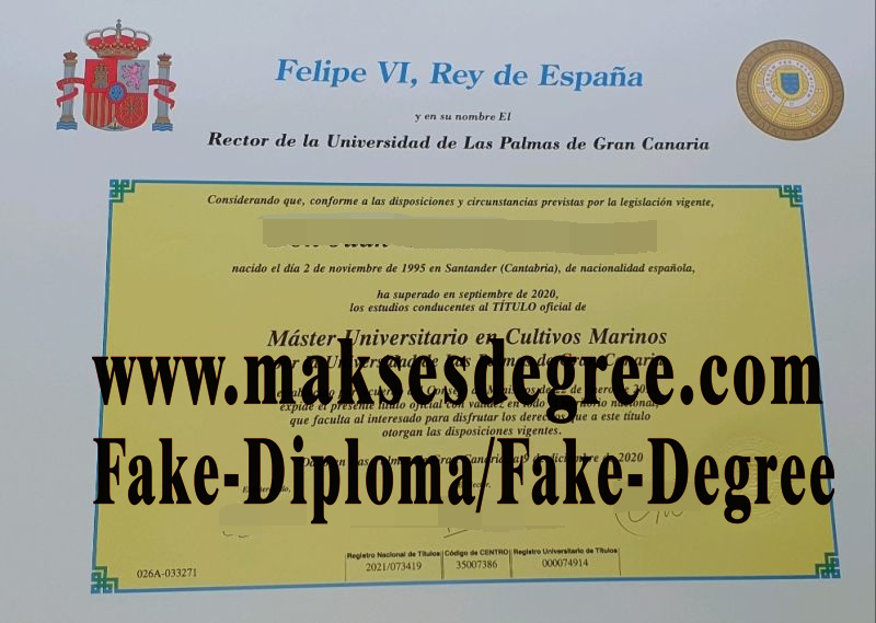 How Buy Municipality of Las Palmas Diploma