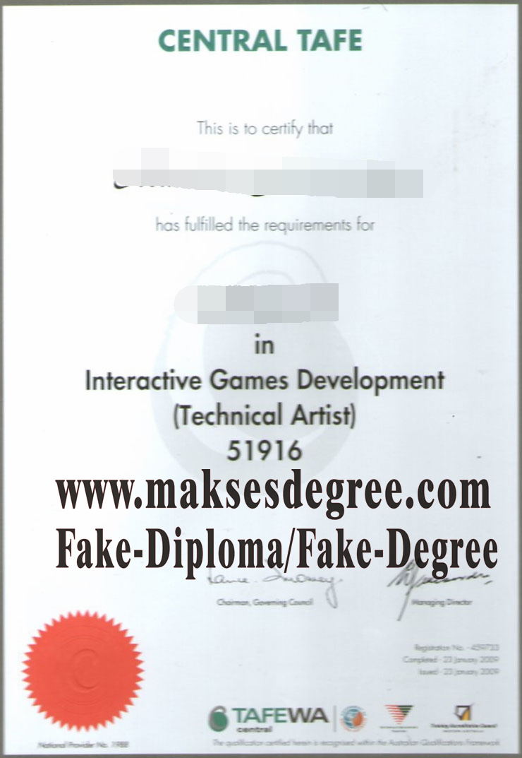 How Buy TAFEWA Diploma