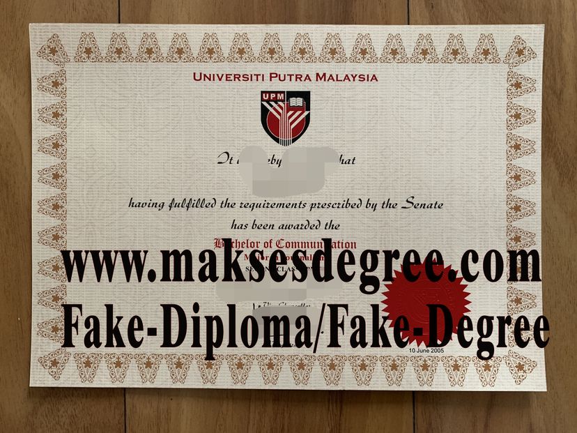 How Buy Universiti Putra Malaysia Diploma