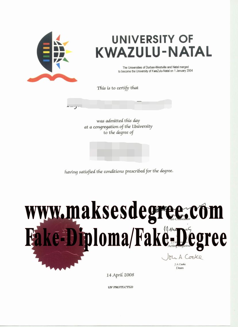 How Buy University of KwaZulu Natal Degree