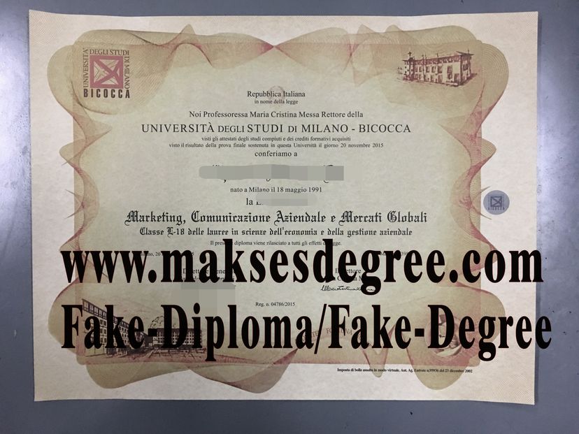 How Buy University of Milan Degree