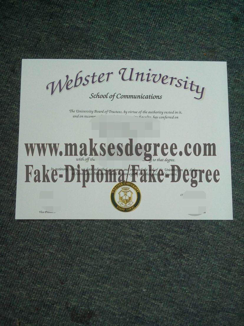 How Buy Webster University Diploma