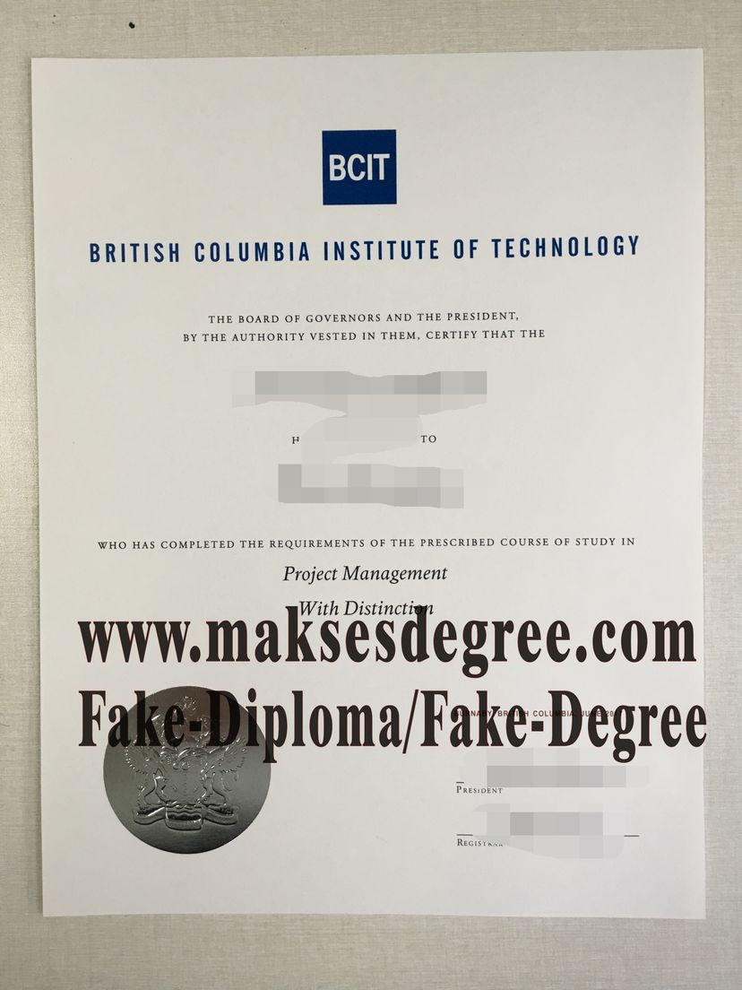 How Fast to Buy Fake British Columbia Institute of Technology Certificate