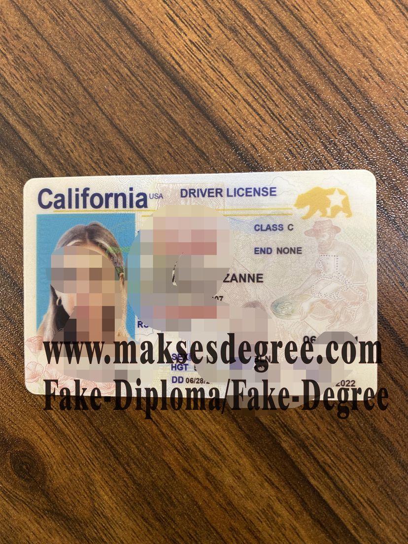 How Fast to Buy Fake California drivers license 