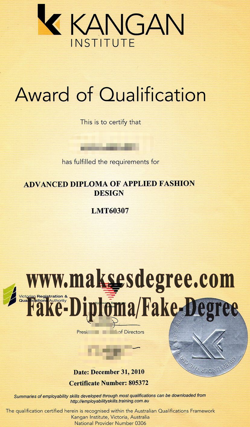 How Fast to Buy Fake Kangan Institute Certificate