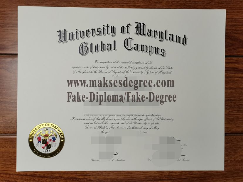 How Fast to Buy Fake University of Maryland Global Campus Certificate