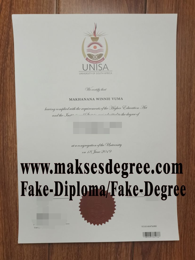 How Fast to Buy Fake University of South Africa(UNISA) Diploma