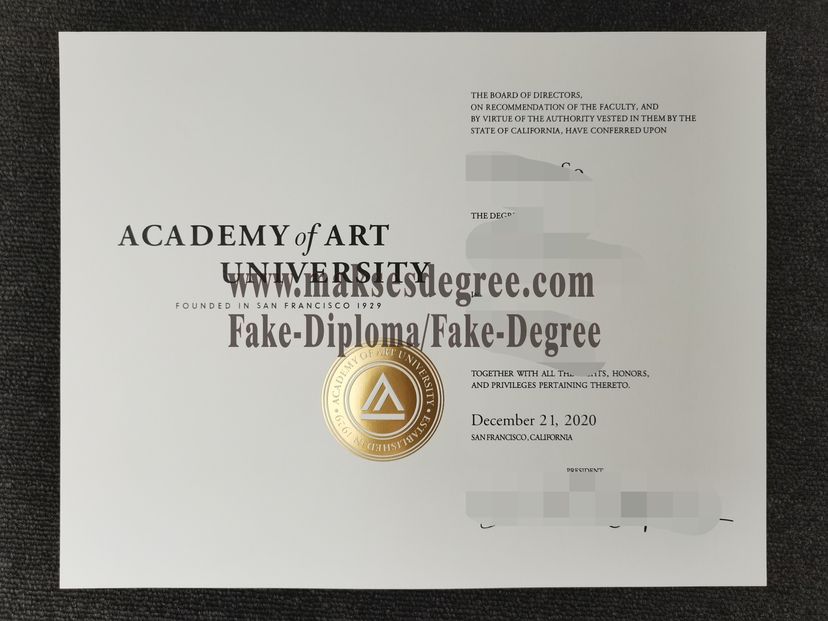 How can i purchase fake Academy of Art University Diploma