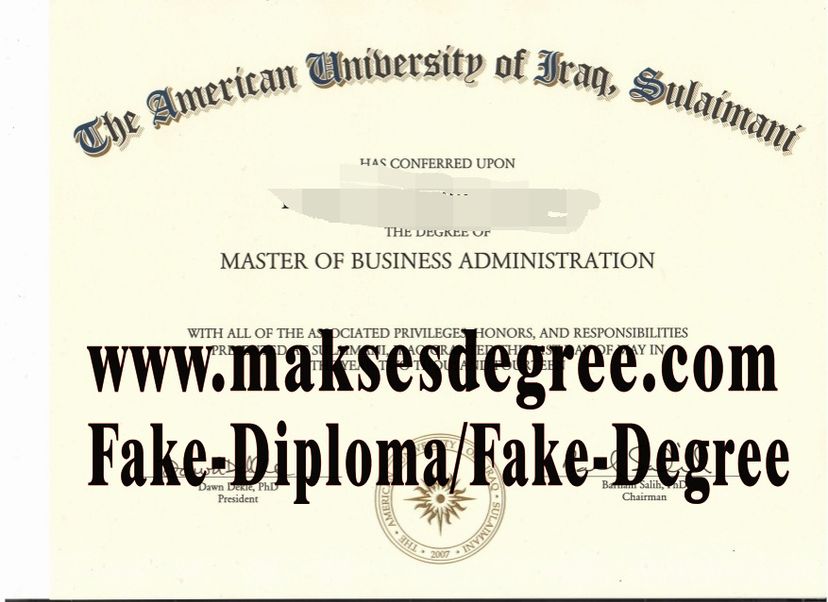 How can i purchase fake American University of Iraq Sulaimani Diploma