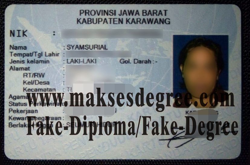 How can i purchase fake Indonesian ID card