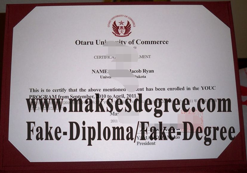 How can i purchase fake Otaru University of Commerce Diploma