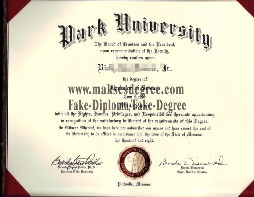 How can i purchase fake Park University Degree