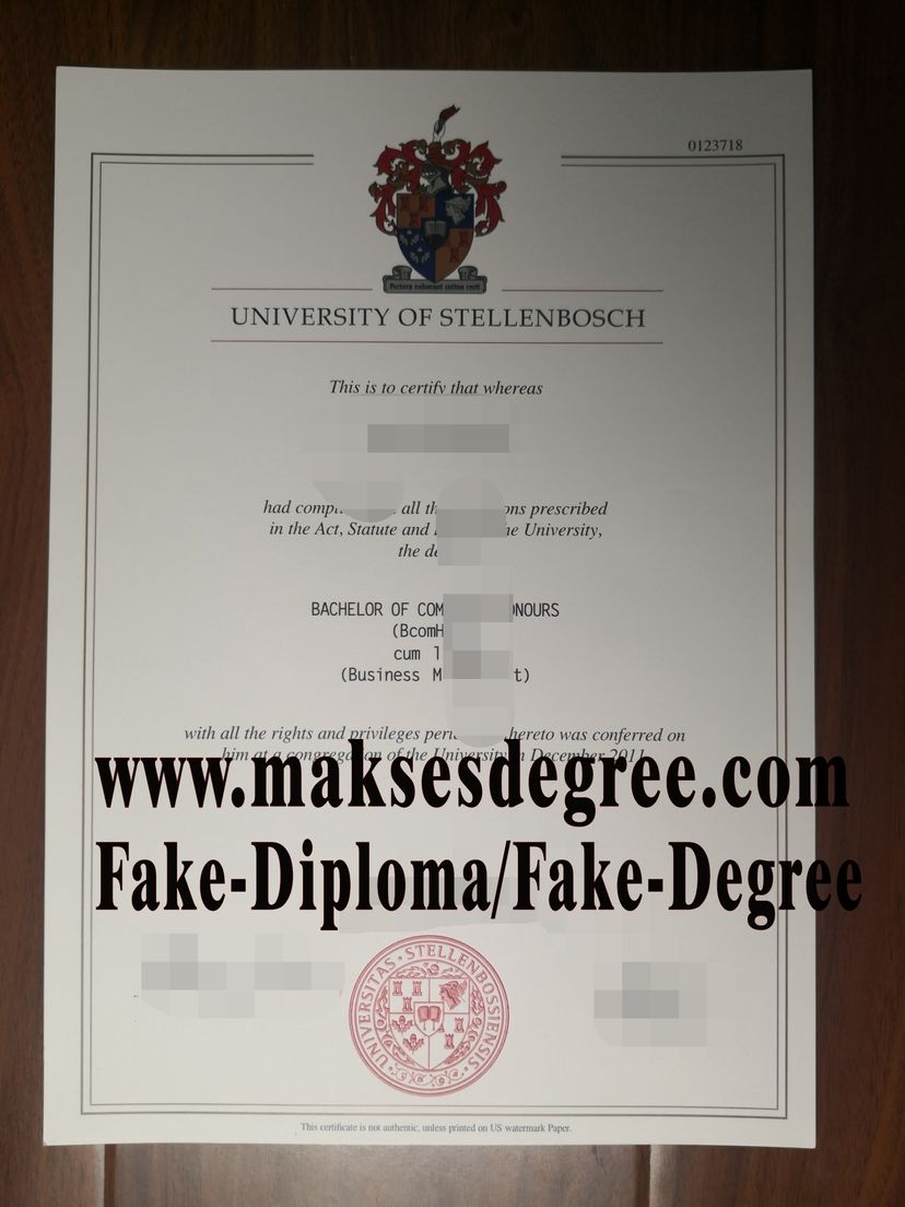 How can i purchase fake Stellenbosch Business School Certificate