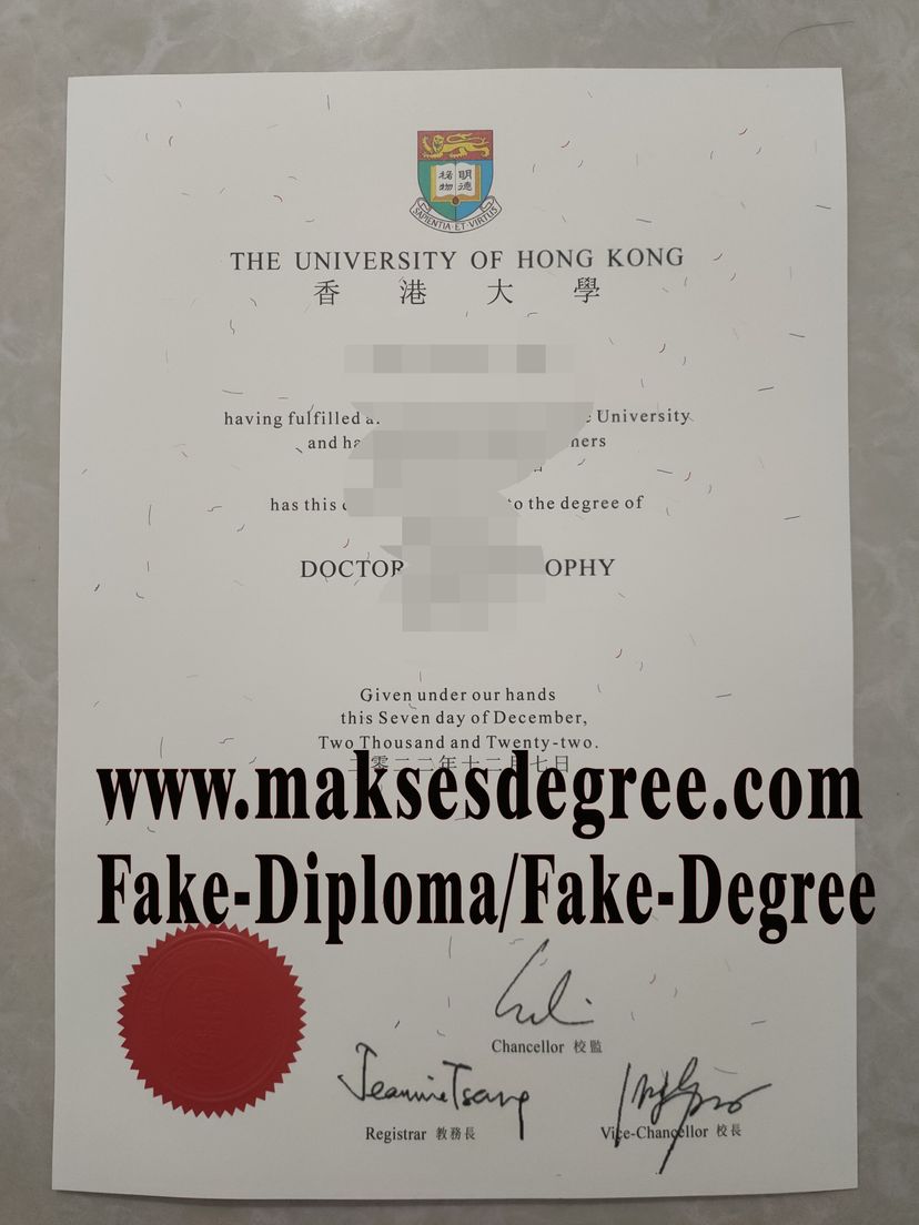 How can i purchase fake University of Hong Kong Degree