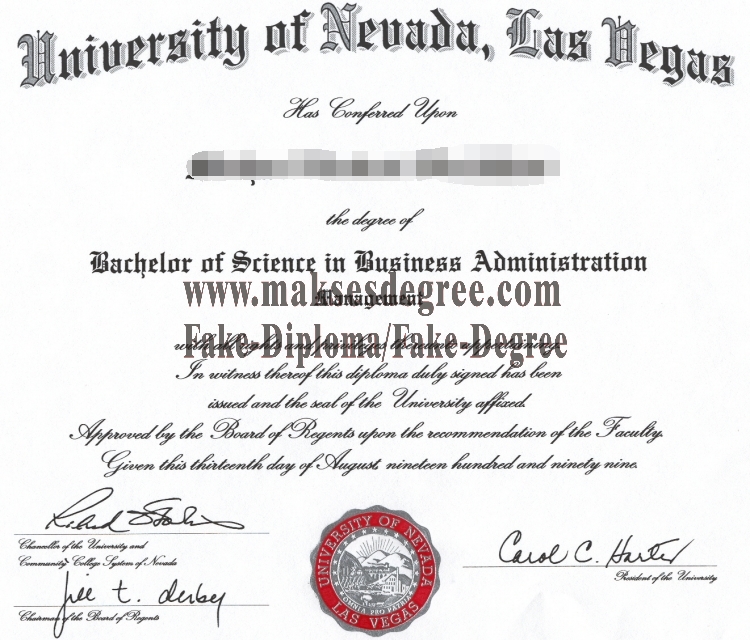 How can i purchase fake University of Nevada Las Vegas Degree