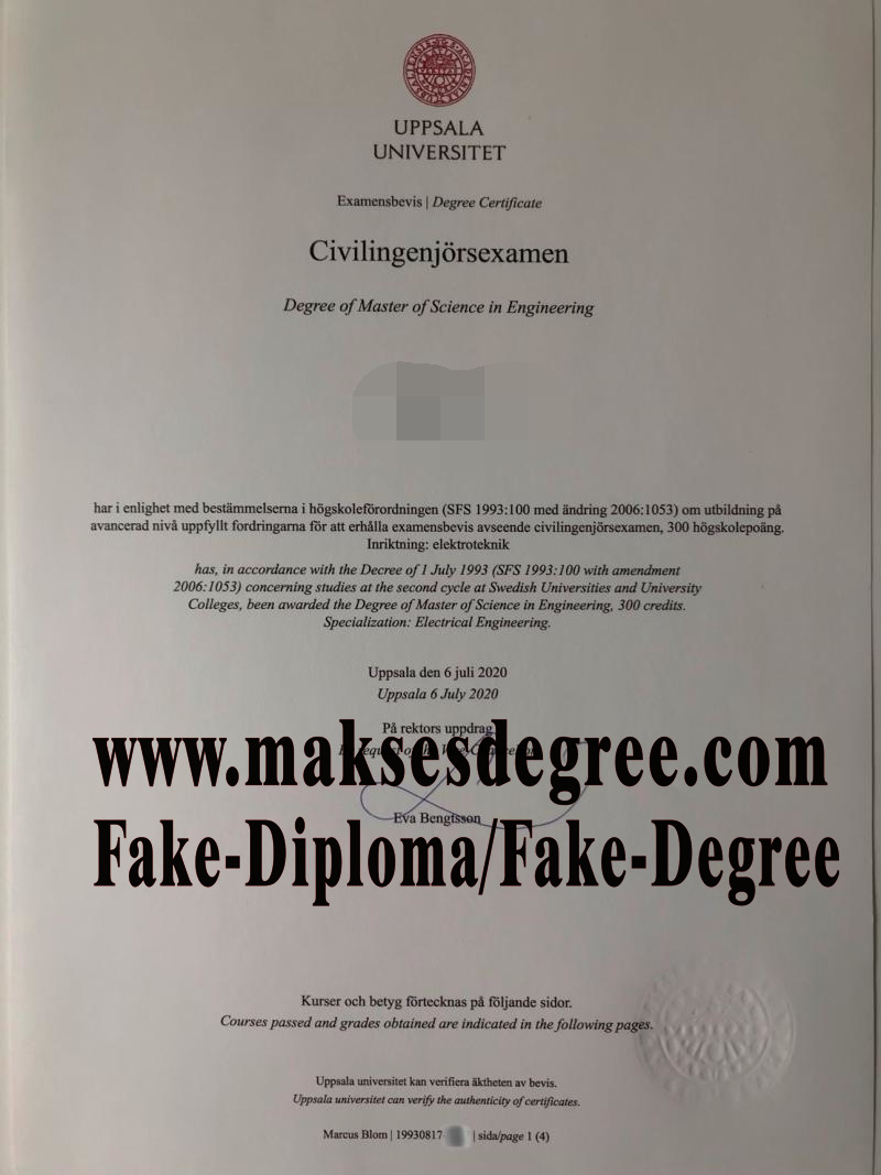 How can i purchase fake Uppsala University Diploma