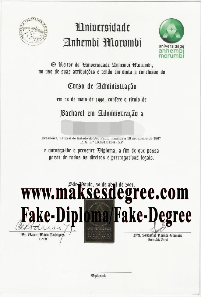 How can i purchase fake universidade anhembi morumbi Diploma