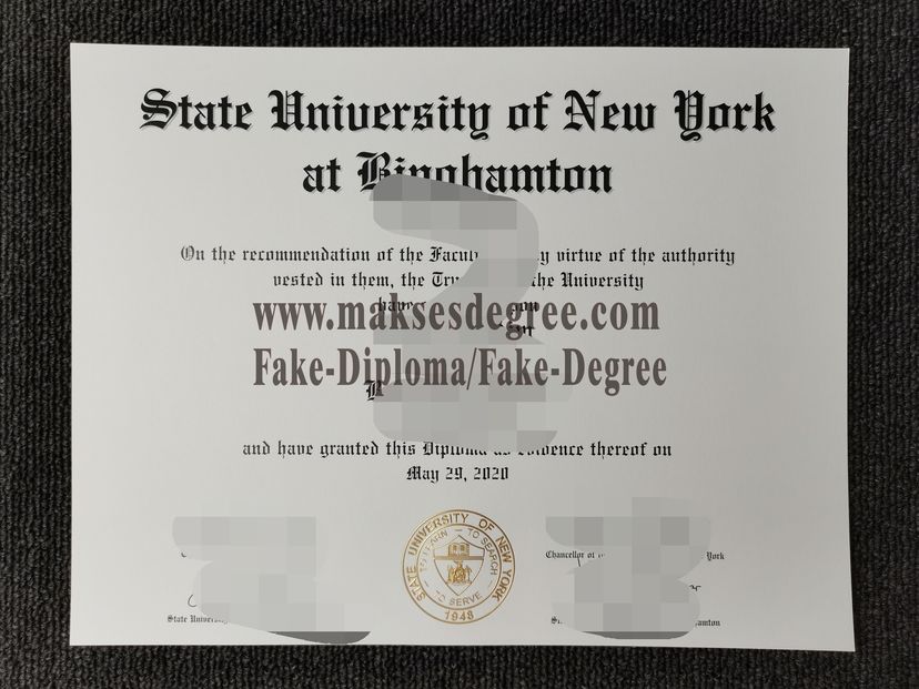 How much does to buy fake Binghamton University Diploma