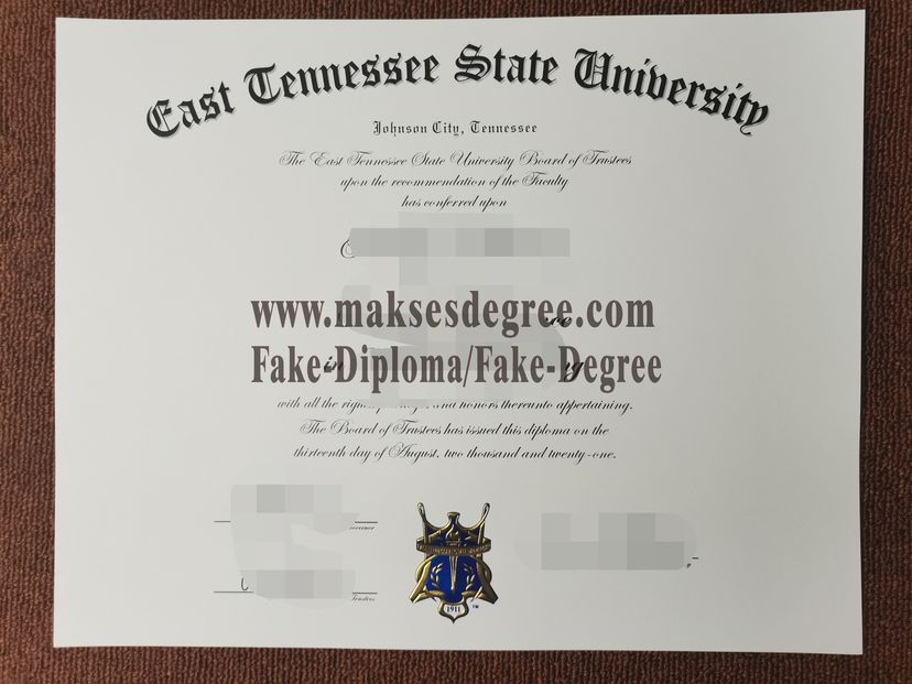 How much does to buy fake East Tennessee State University a Diploma