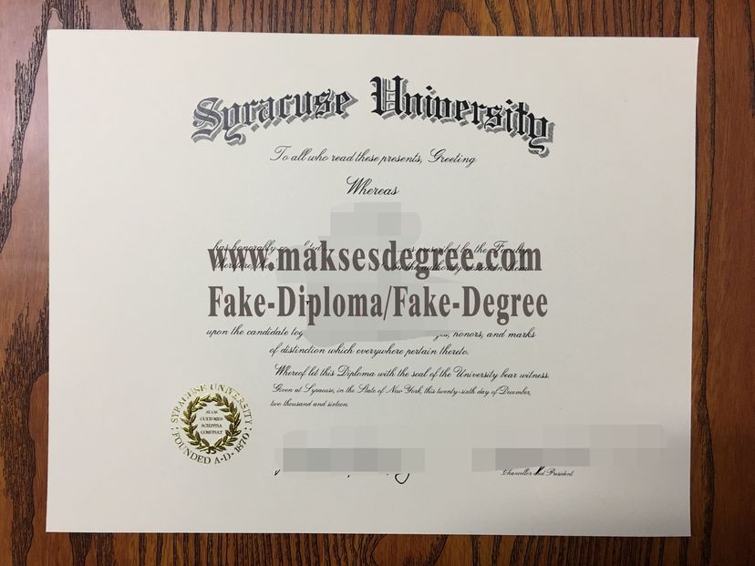 How much does to buy fake Syracuse University Certificate