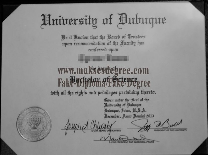 How much does to buy fake University of Dubuque Degree