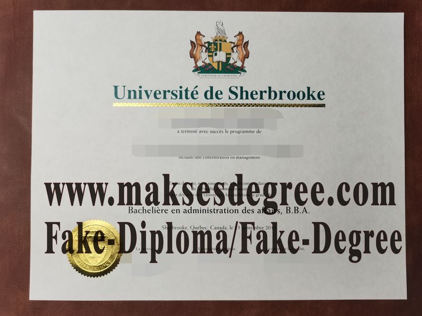 How much does to buy fake University of Sherbrooke Degree