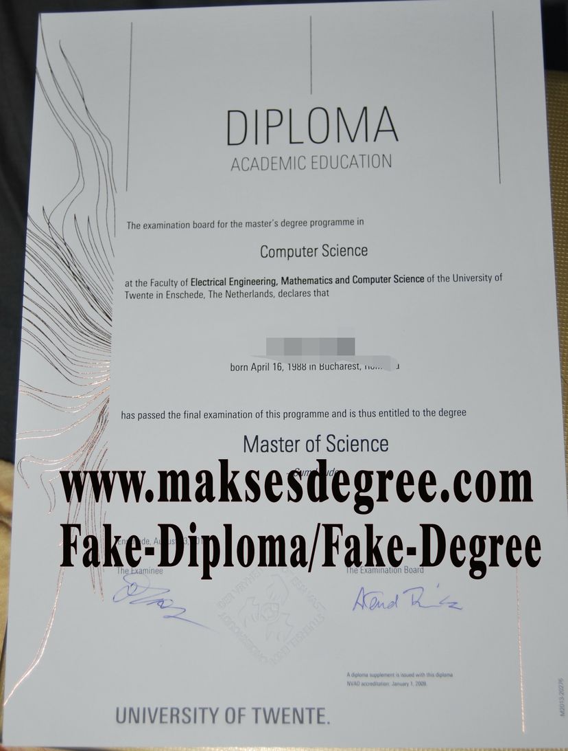 How much does to buy fake University of Twente Degree