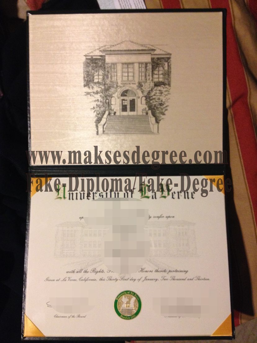 How much does to buy fake the University of La Verne Diploma