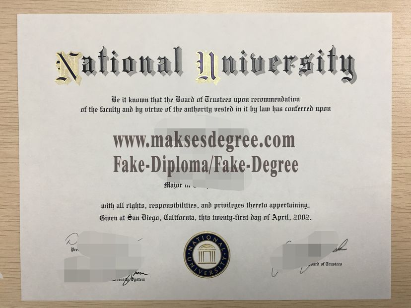 How to buy a fake National university Certificate