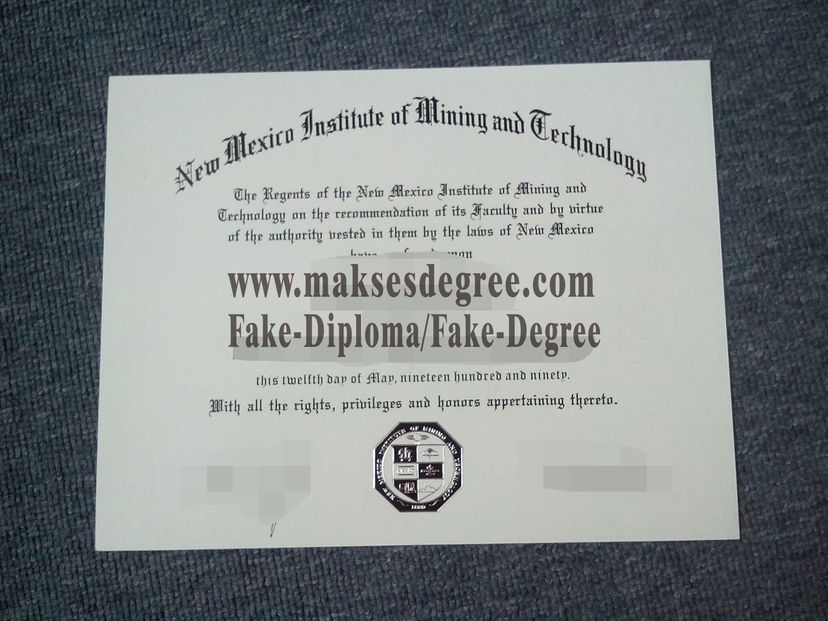 How to buy a fake New Mexico Institute of Mining and Technology Diploma