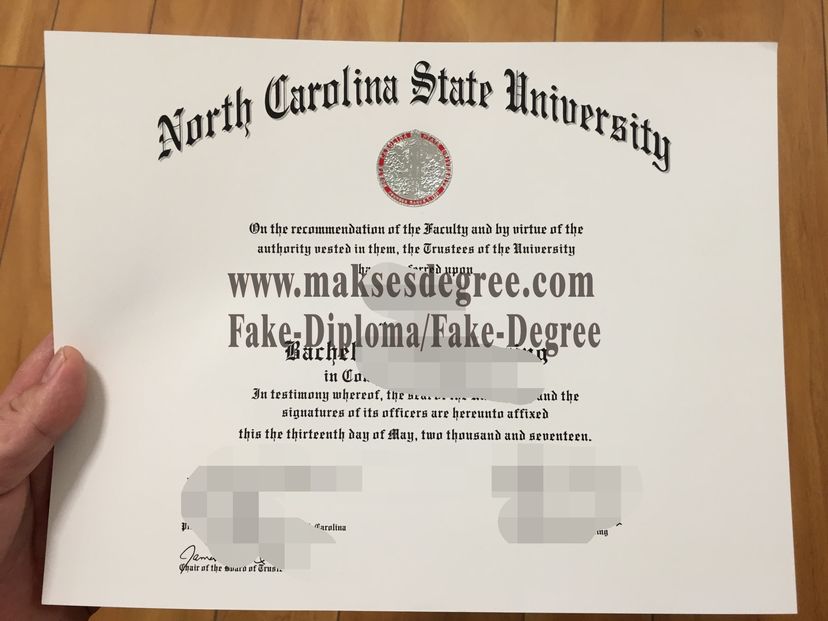 How to buy a fake North Carolina State University Certificate