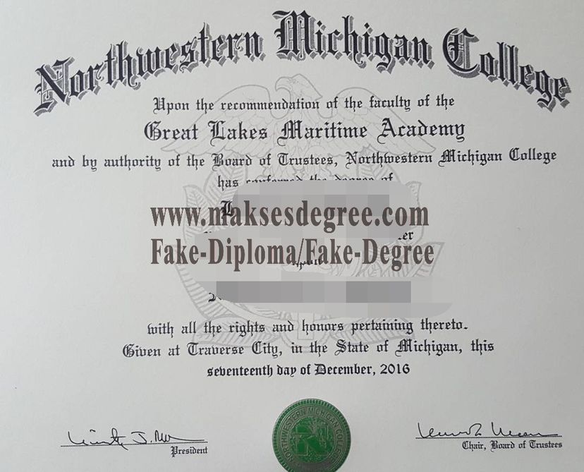 How to buy a fake Northwestern Michigan College Degree