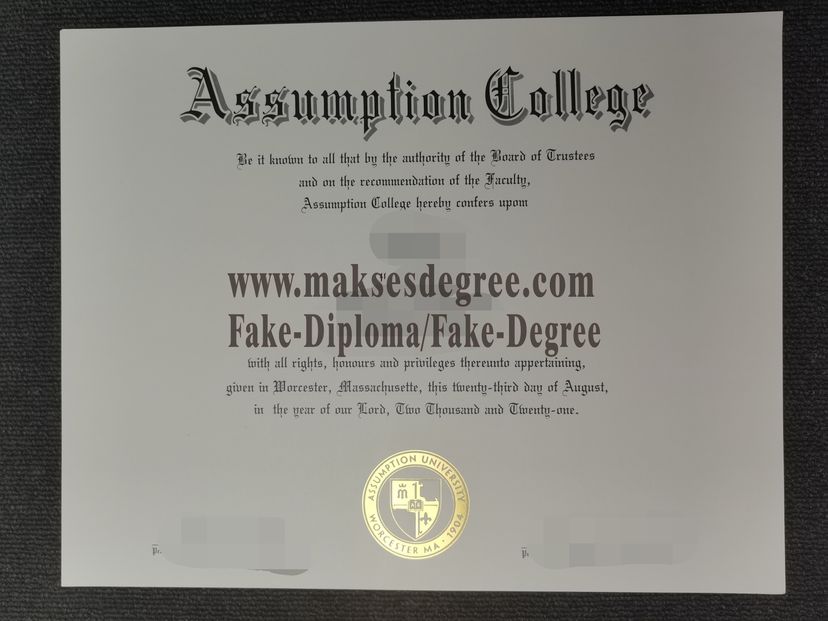 How to buy a fake The steps to buy fake Assumption College Degree Certificate