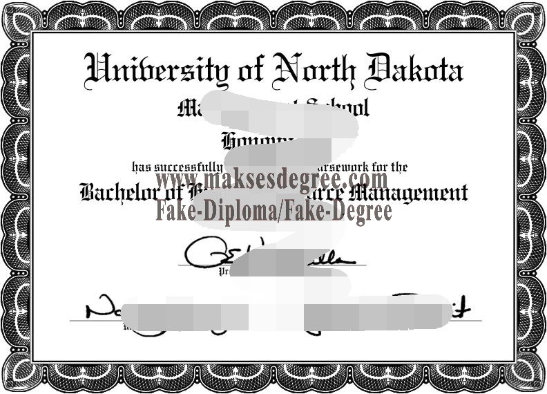 How to buy a fake University of North Dakota Diploma