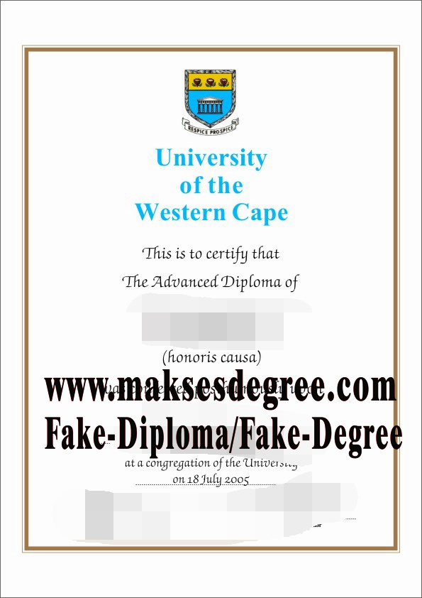 How to buy a fake University of the Western Cape Degree